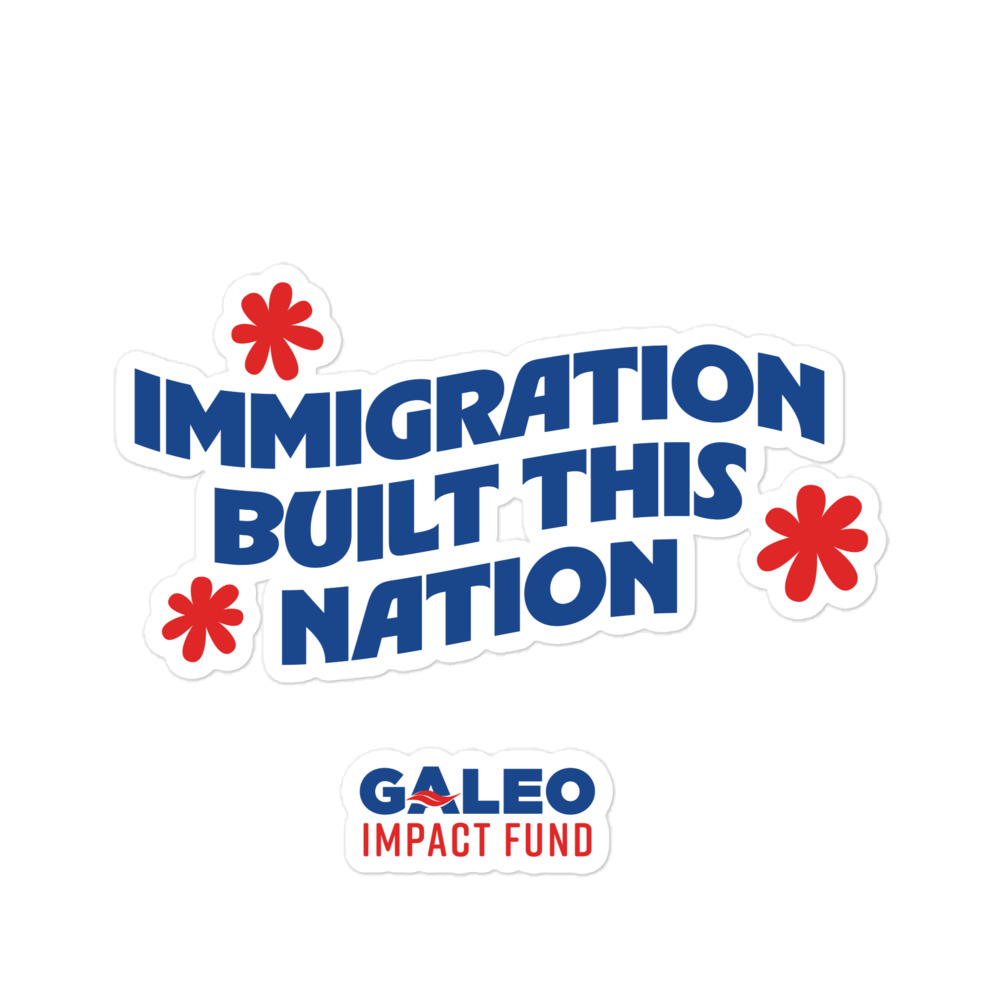 Immigration Rights Bubble-free stickers