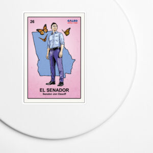 Ossoff Loteria Kiss-cut vinyl decals