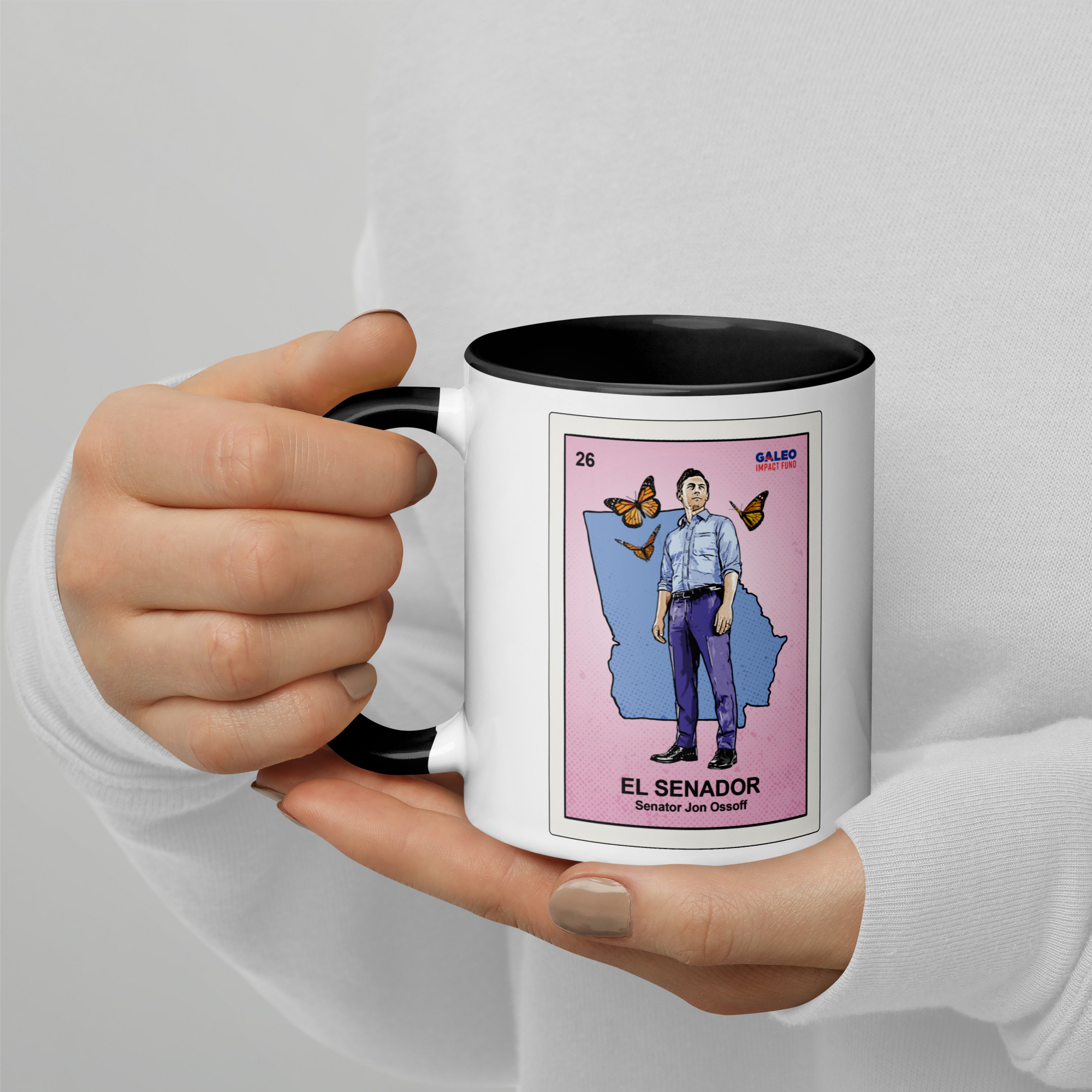 Ossoff Loteria Mug with Color Inside - Image 2