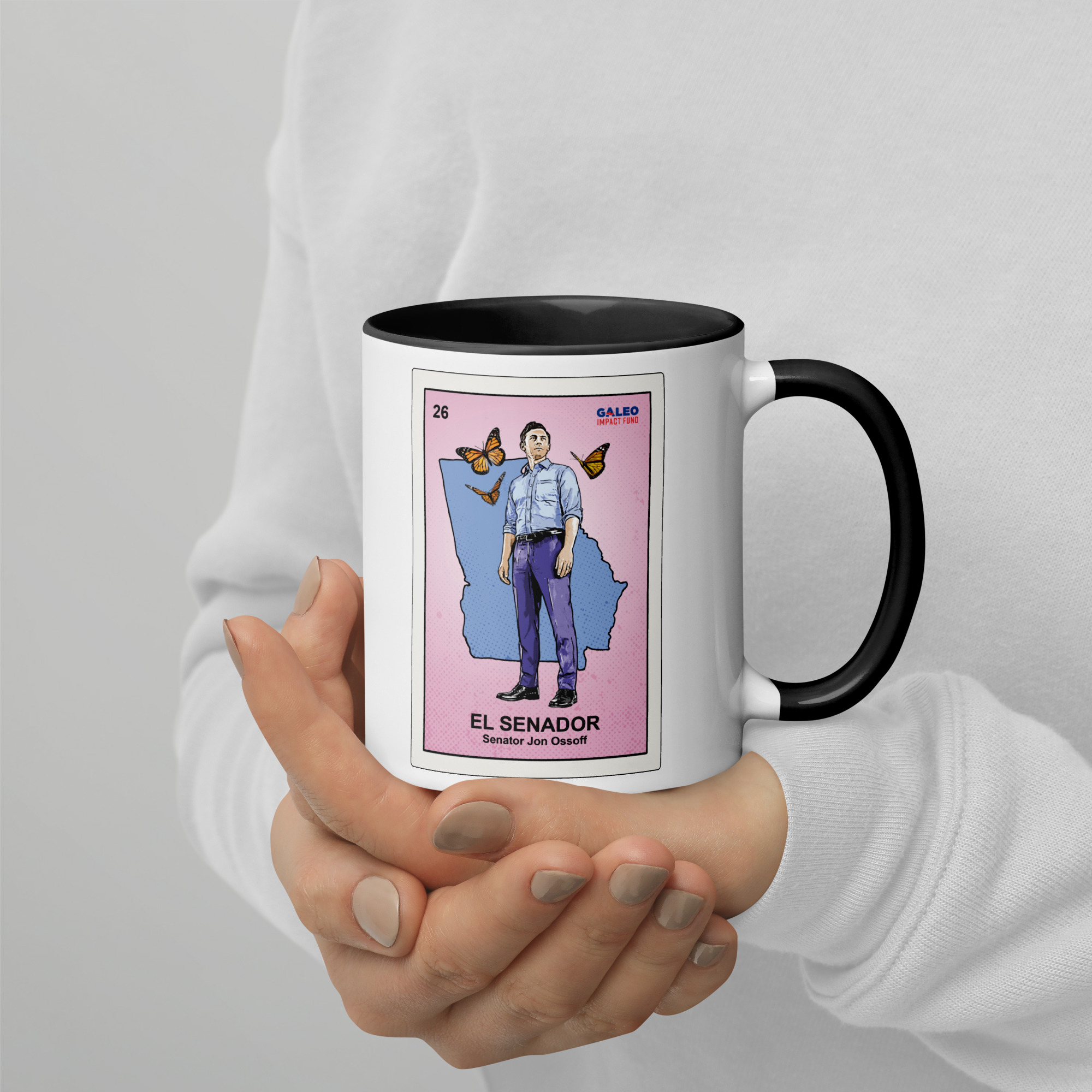 Ossoff Loteria Mug with Color Inside - Image 3