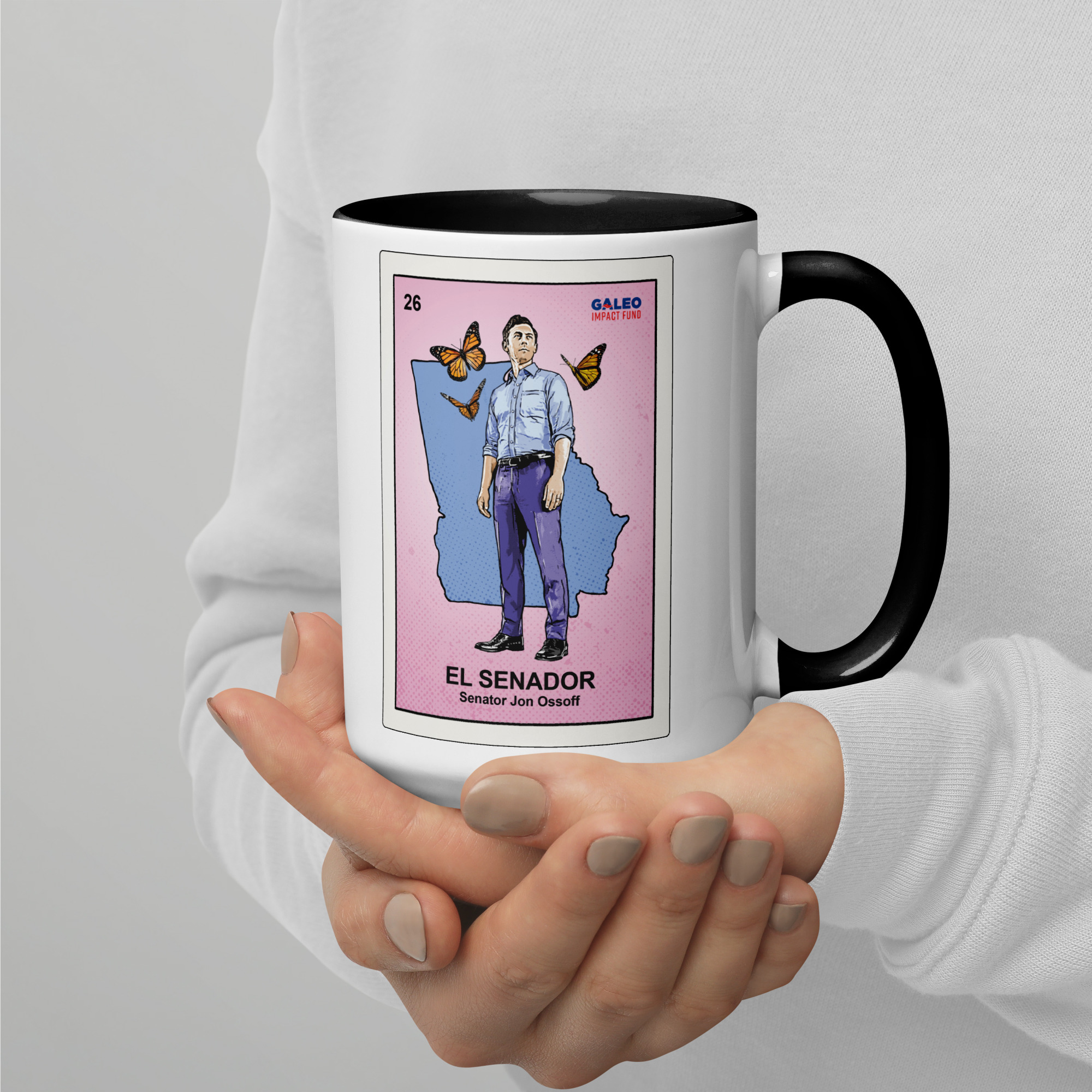 Ossoff Loteria Mug with Color Inside - Image 5