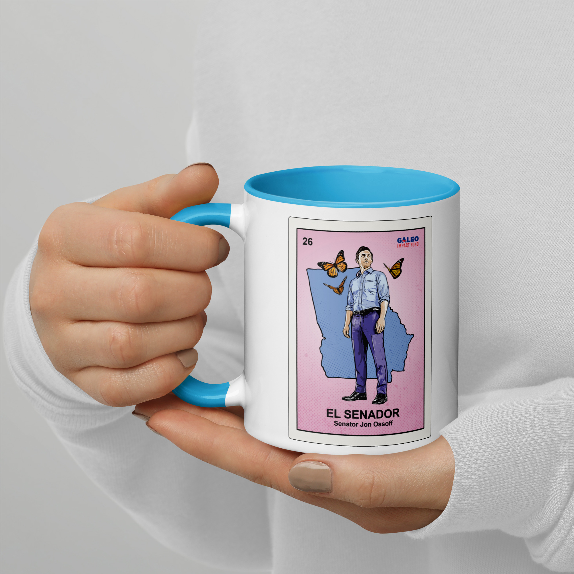Ossoff Loteria Mug with Color Inside - Image 6