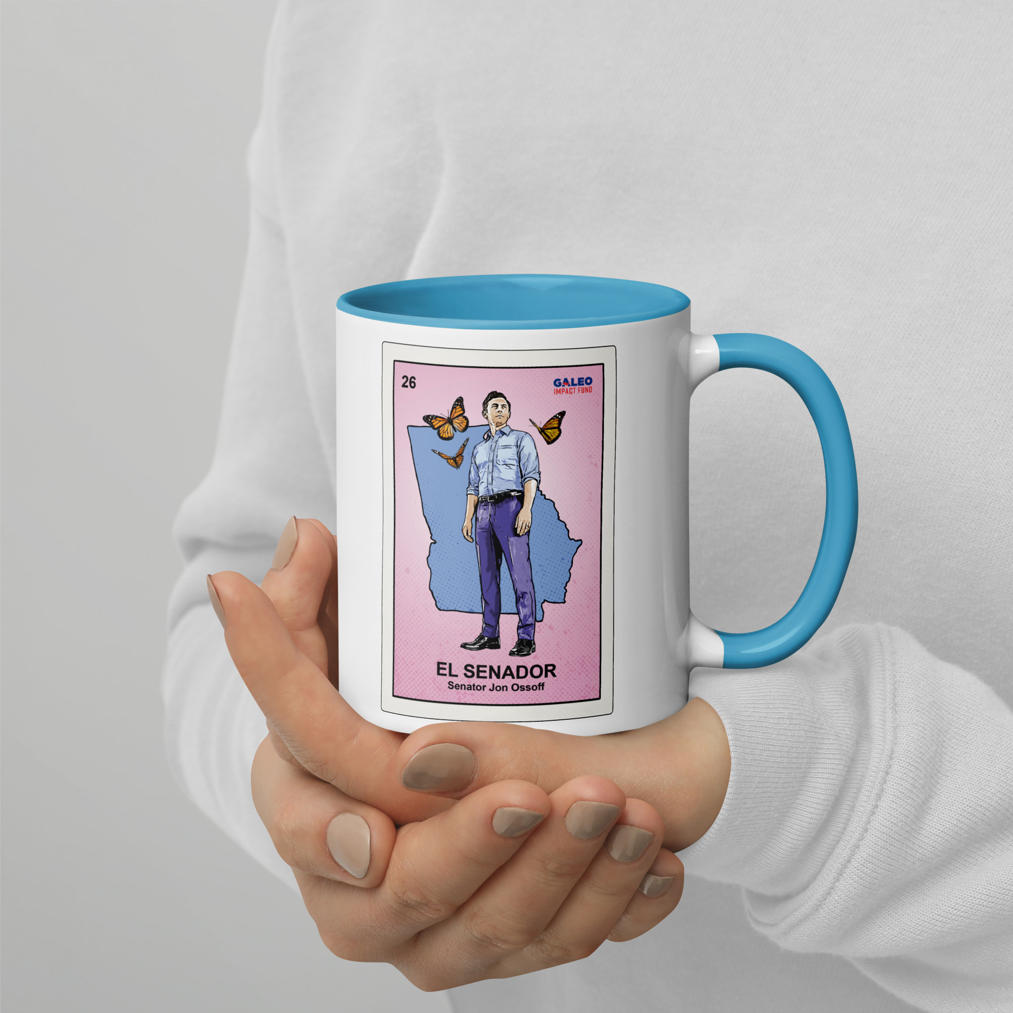 Ossoff Loteria Mug with Color Inside - Image 7