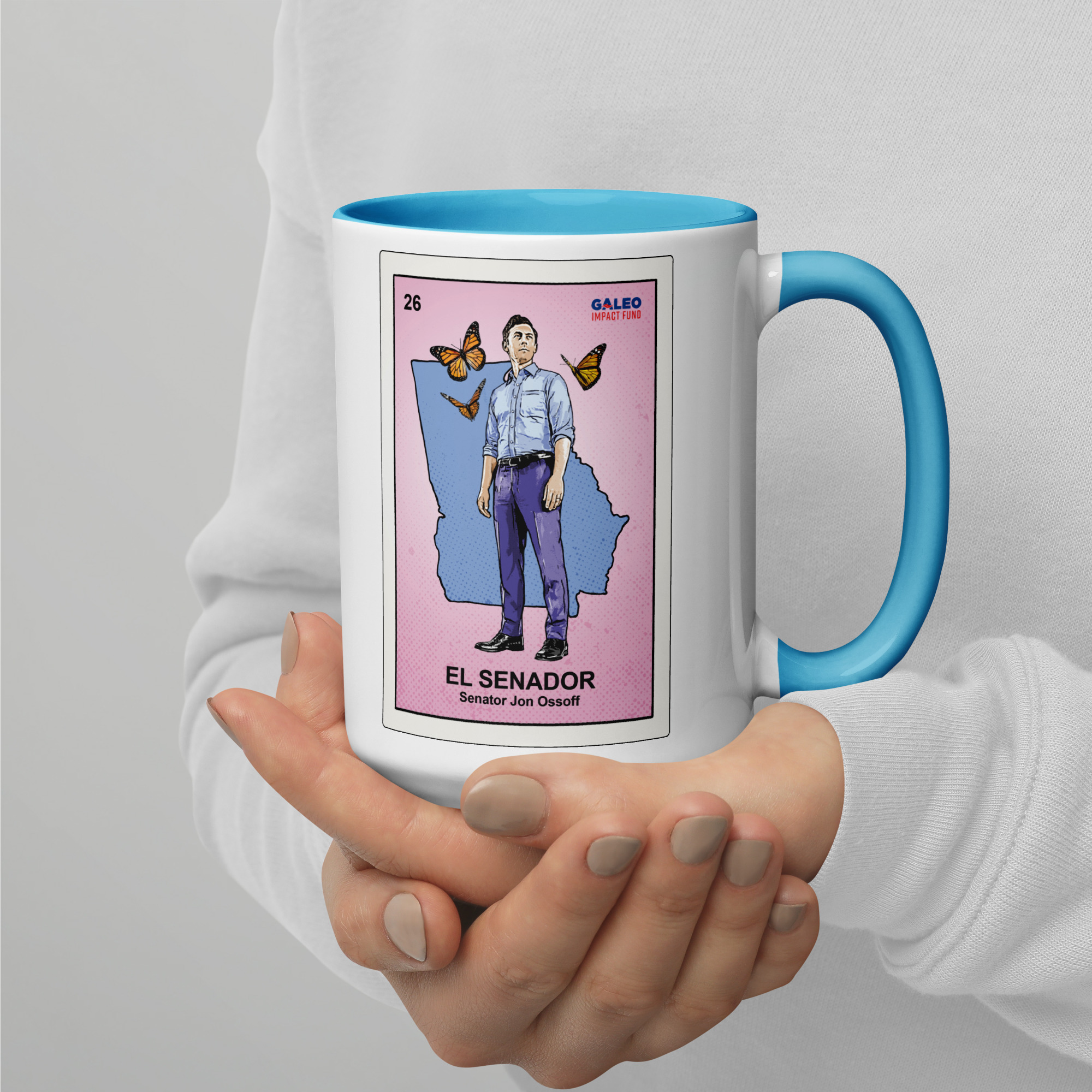 Ossoff Loteria Mug with Color Inside - Image 8