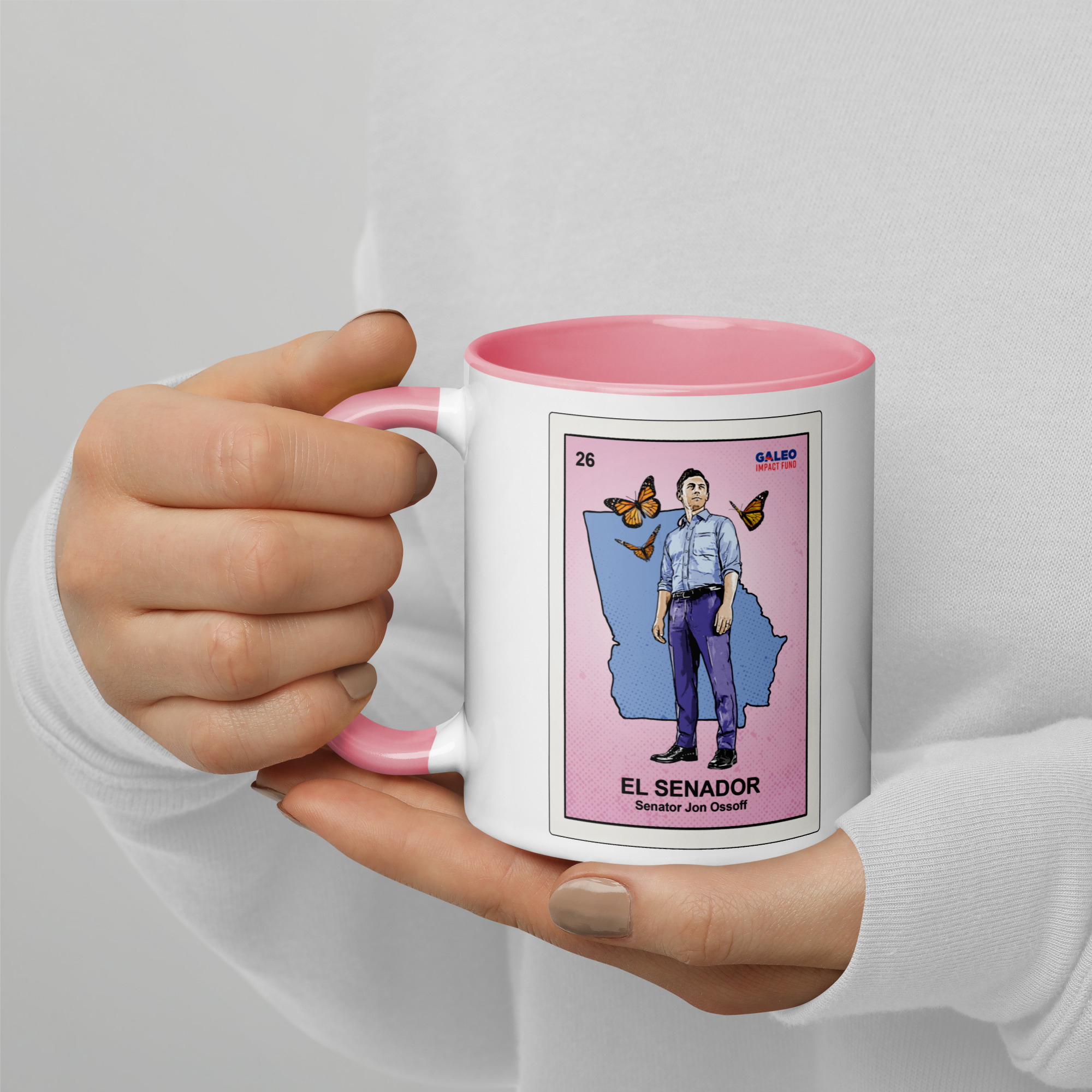 Ossoff Loteria Mug with Color Inside - Image 9