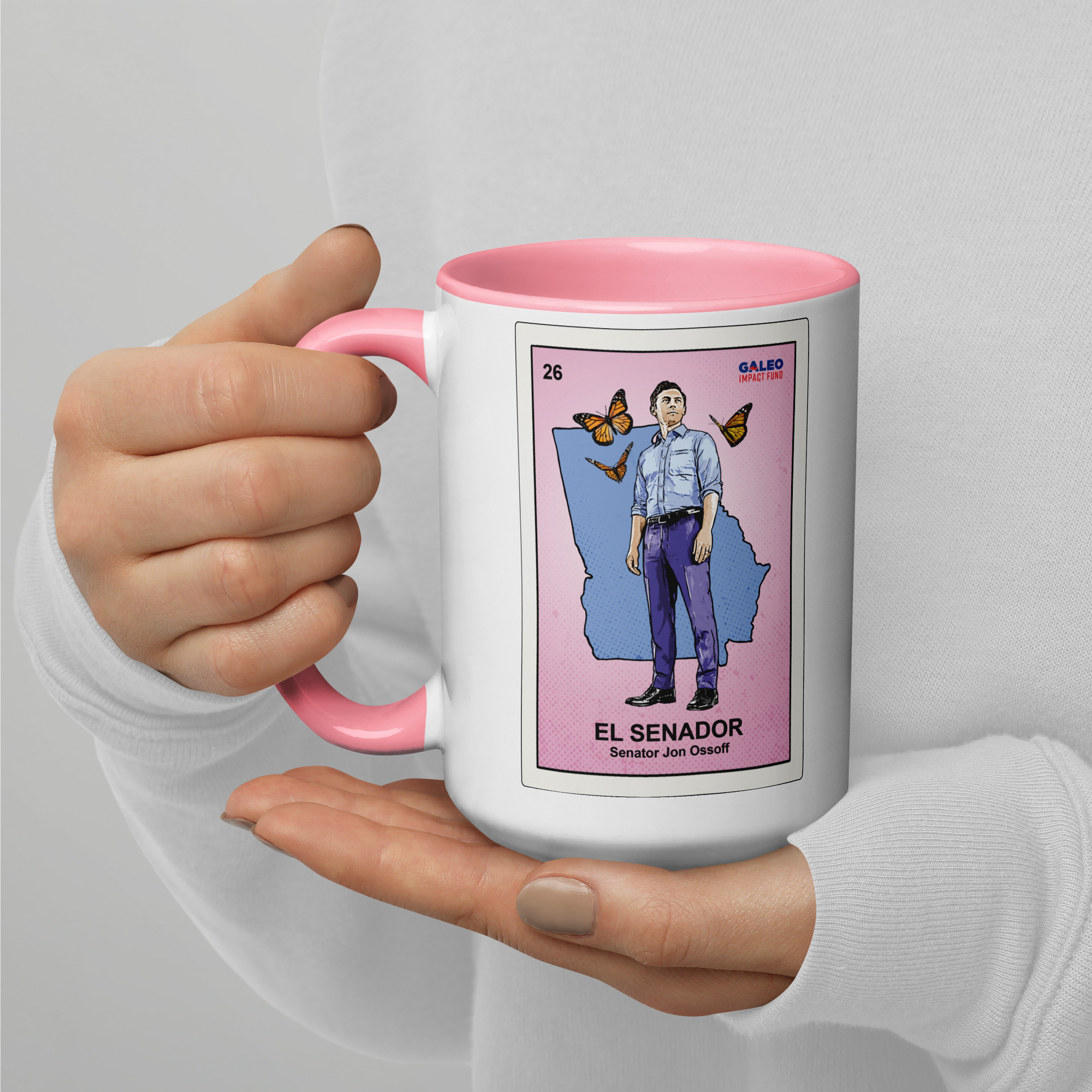 Ossoff Loteria Mug with Color Inside - Image 11
